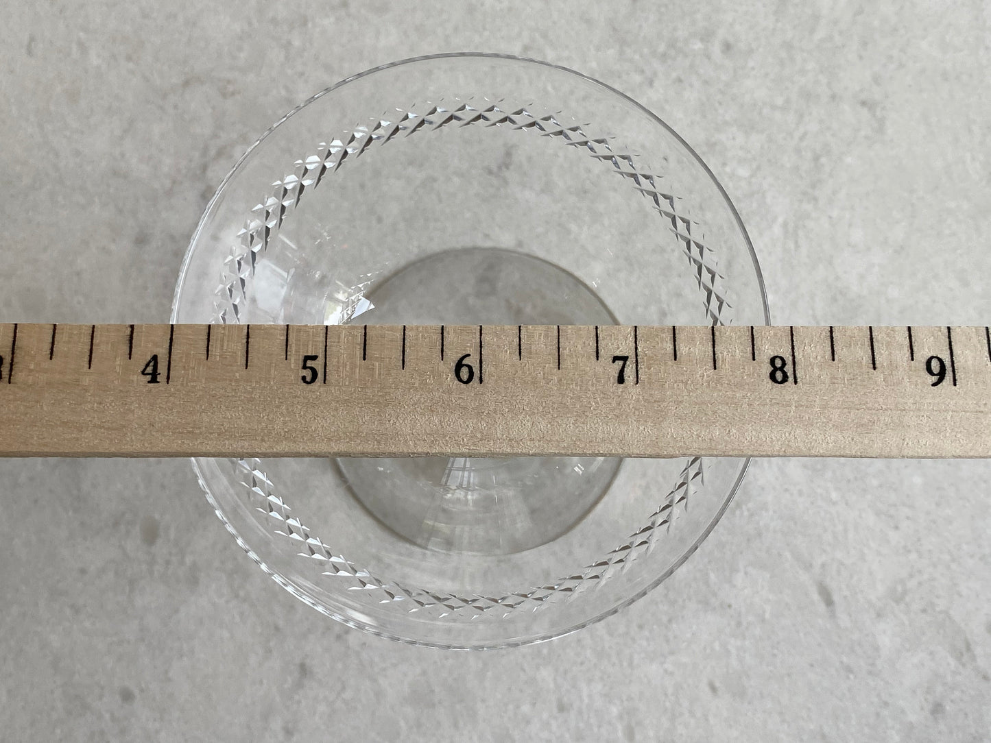 Vintage Fostoria Bracelet Cut Glasses (circa 1953 - 1971) - Set of 4 (Set #44B)