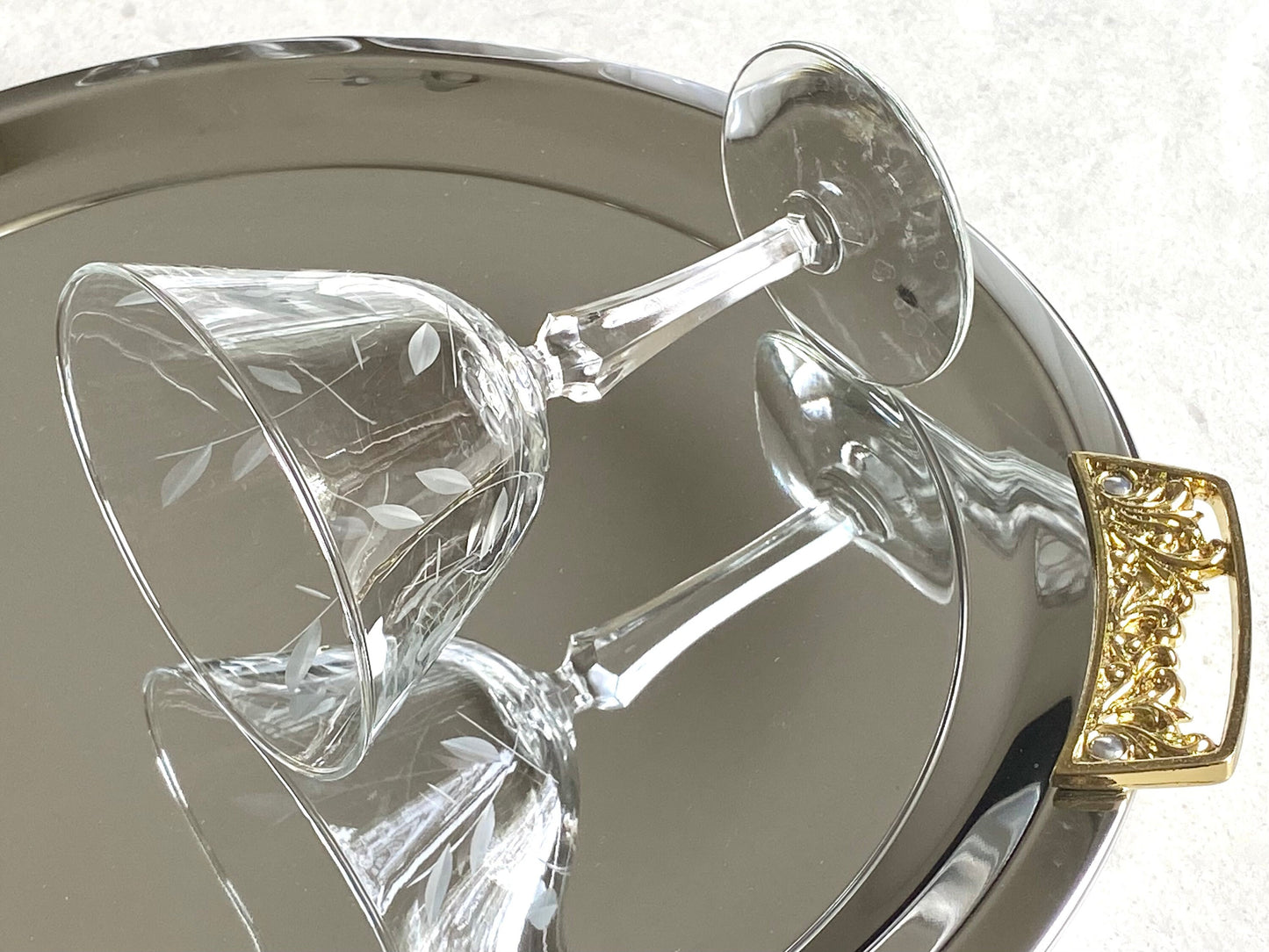 Vintage Libbey Priscilla Glasses - Set of 8 (Set #622M)