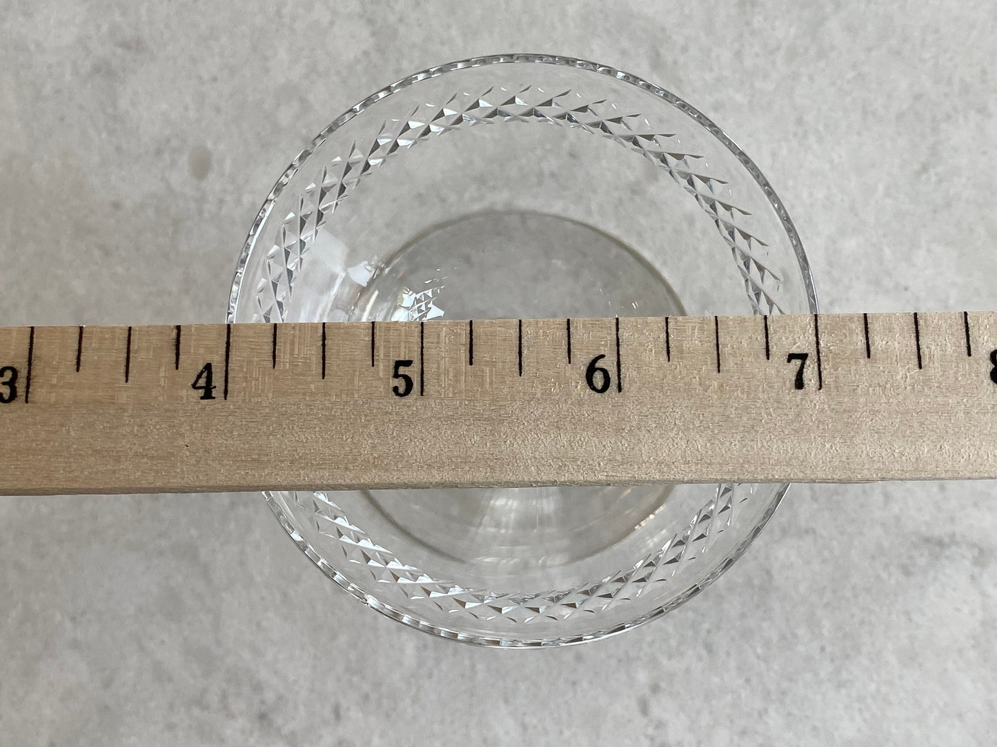 Vintage Fostoria Bracelet Cut Glasses (circa 1953 - 1971) - Set of 4 (Set #44A)