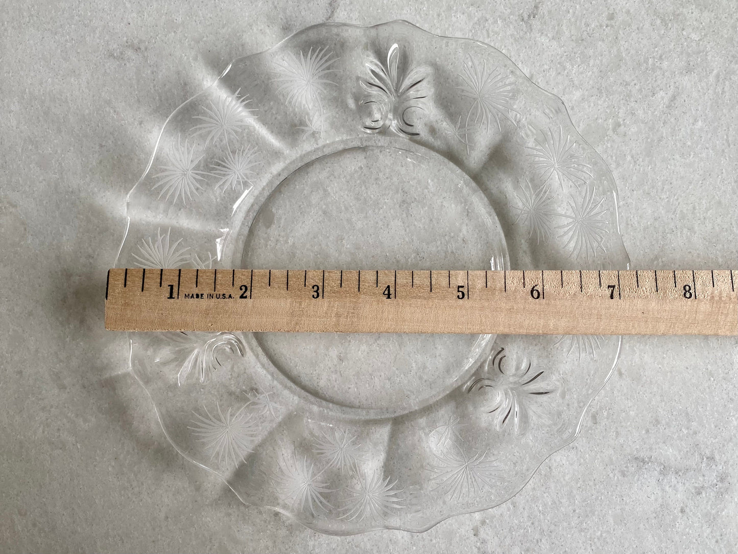 Vintage Fostoria Baroque Lido Plates (circa 1937 - 1954) - Set of 12