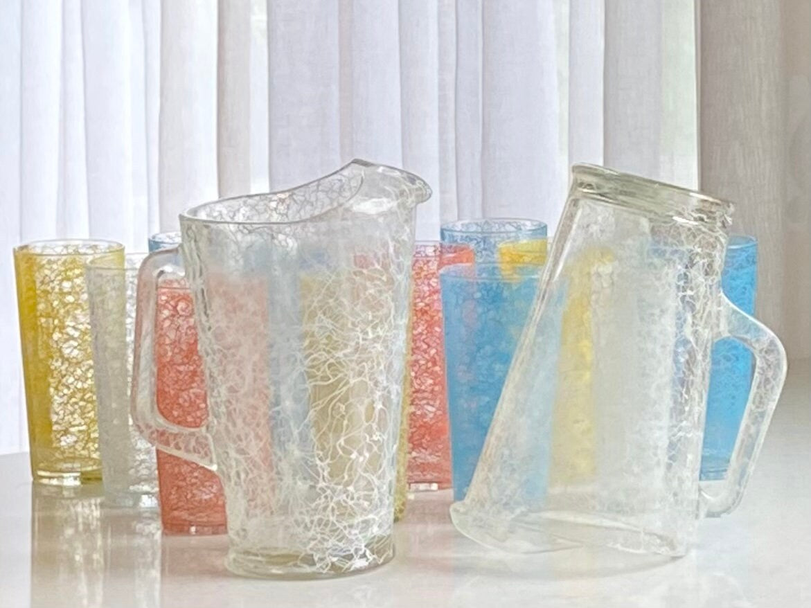 Vintage Spaghetti String Drizzle MCM Pitcher - 3 available