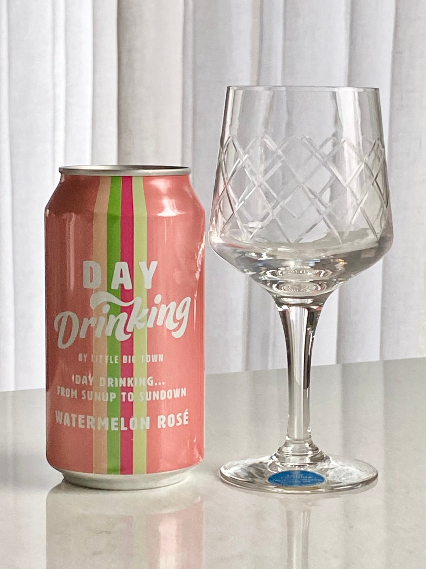 Vintage Easterling Lady Victoria Crystal Glasses - Set of 4 (Set #1222A)