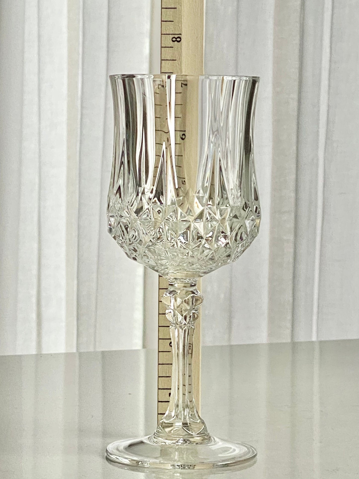 Vintage Cristal D'Arques-Durand Longchamp Glasses - Set of 12