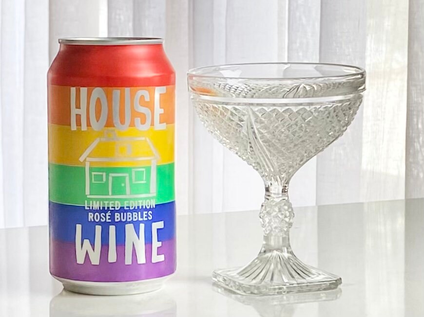 Vintage Diamond Point Hobnail Champagne Coupes - Set of 5