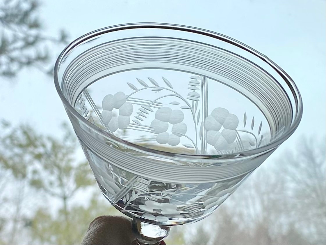 Vintage Rock Sharpe Caprice Glasses - Set of 8