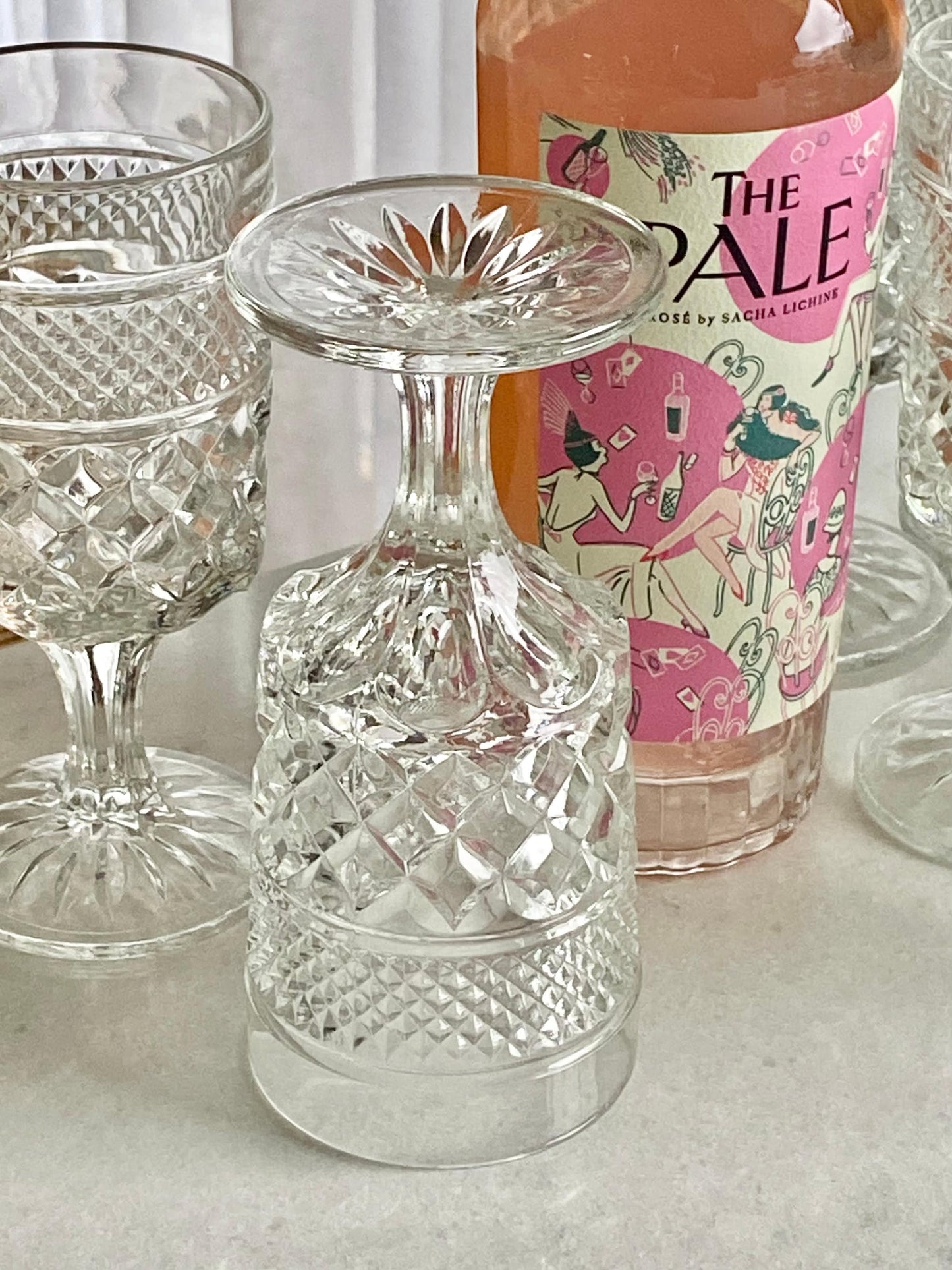 Vintage Anchor Hocking Wexford 8 Ounce Glasses (circa 1962 - 1998) - Set of 8