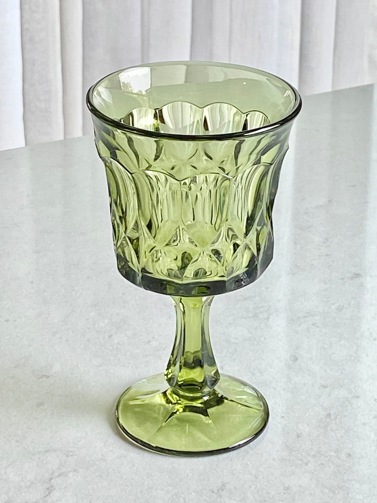 Mixed Set of Four (4) Vintage MCM Glasses (Set #523A)