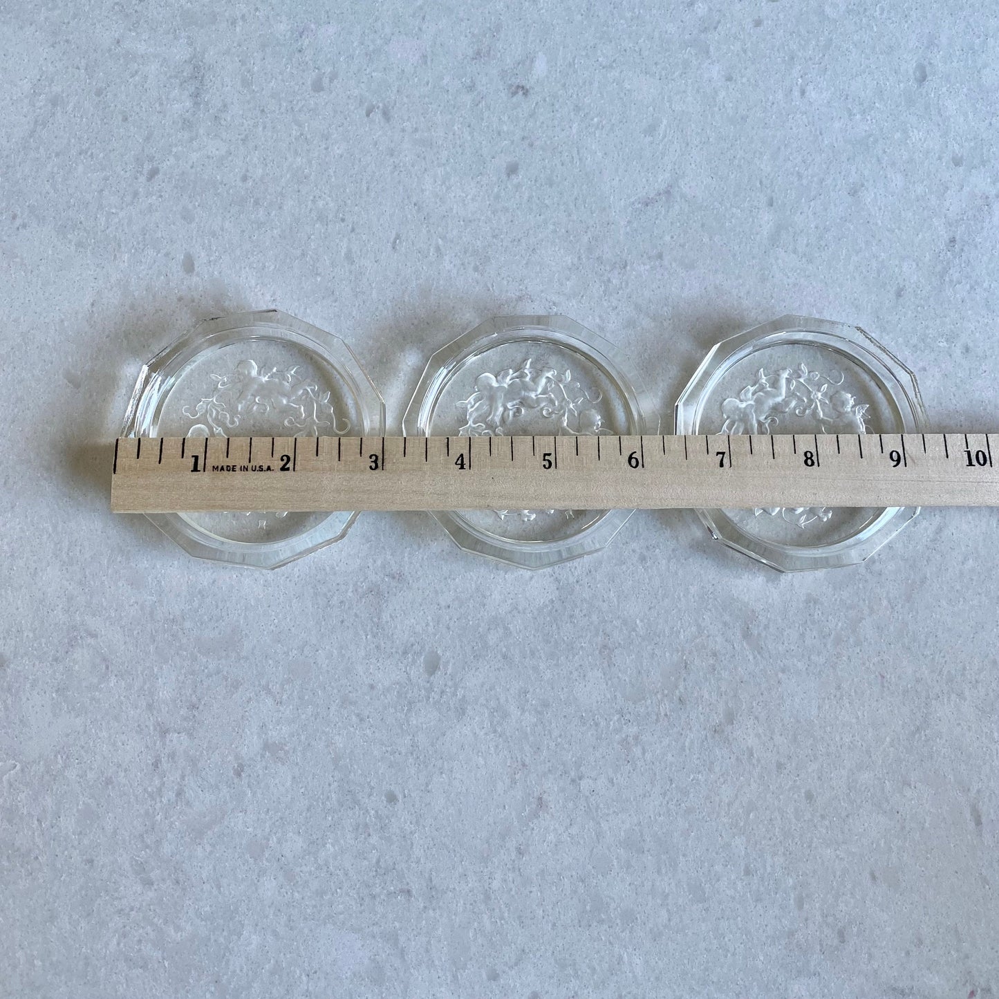 Vintage Heinrich Hoffmann Cherub / Cupid Pin Dish / Salt - Set of 3