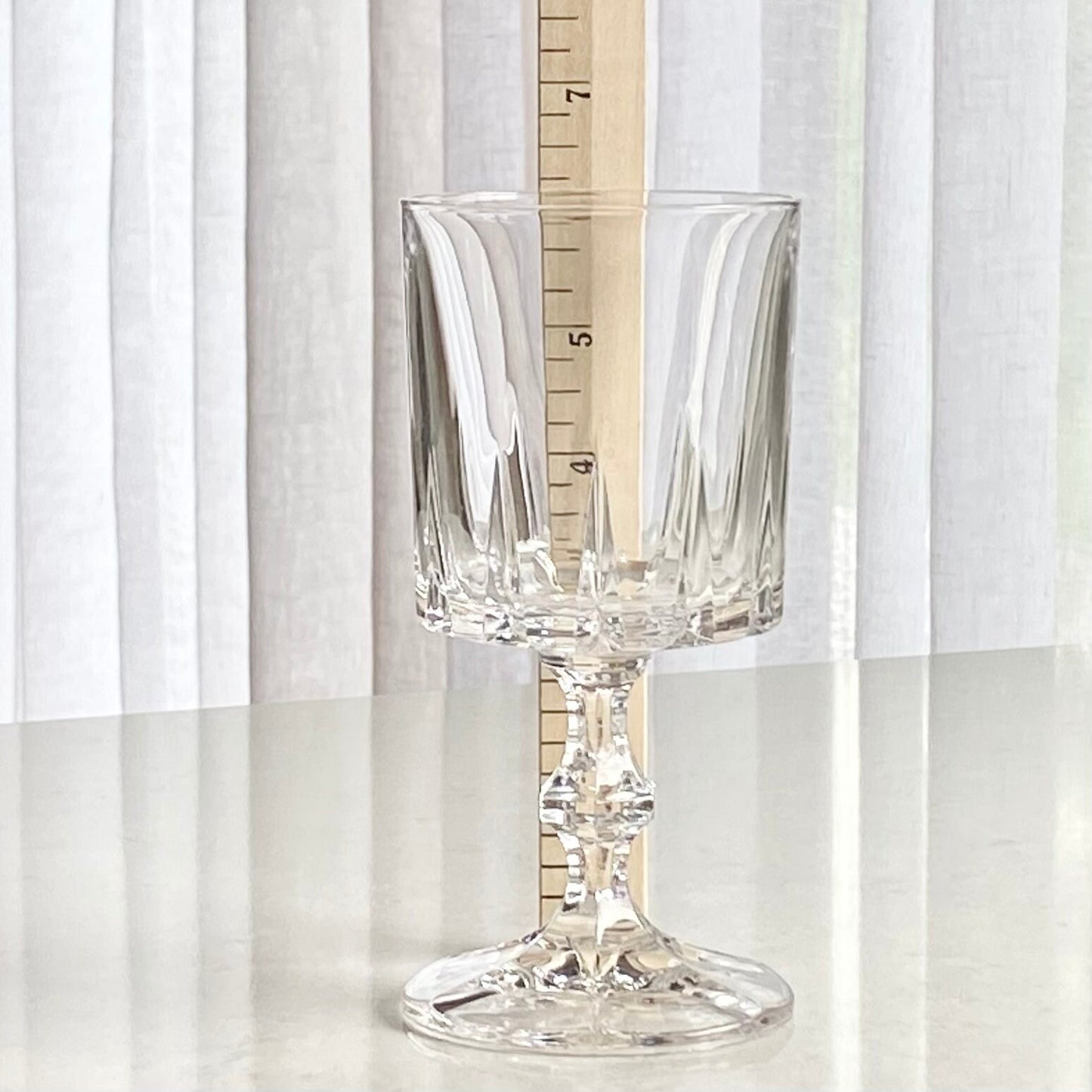 Vintage Royal Crystal Rock Zeus Glasses - Set of 4