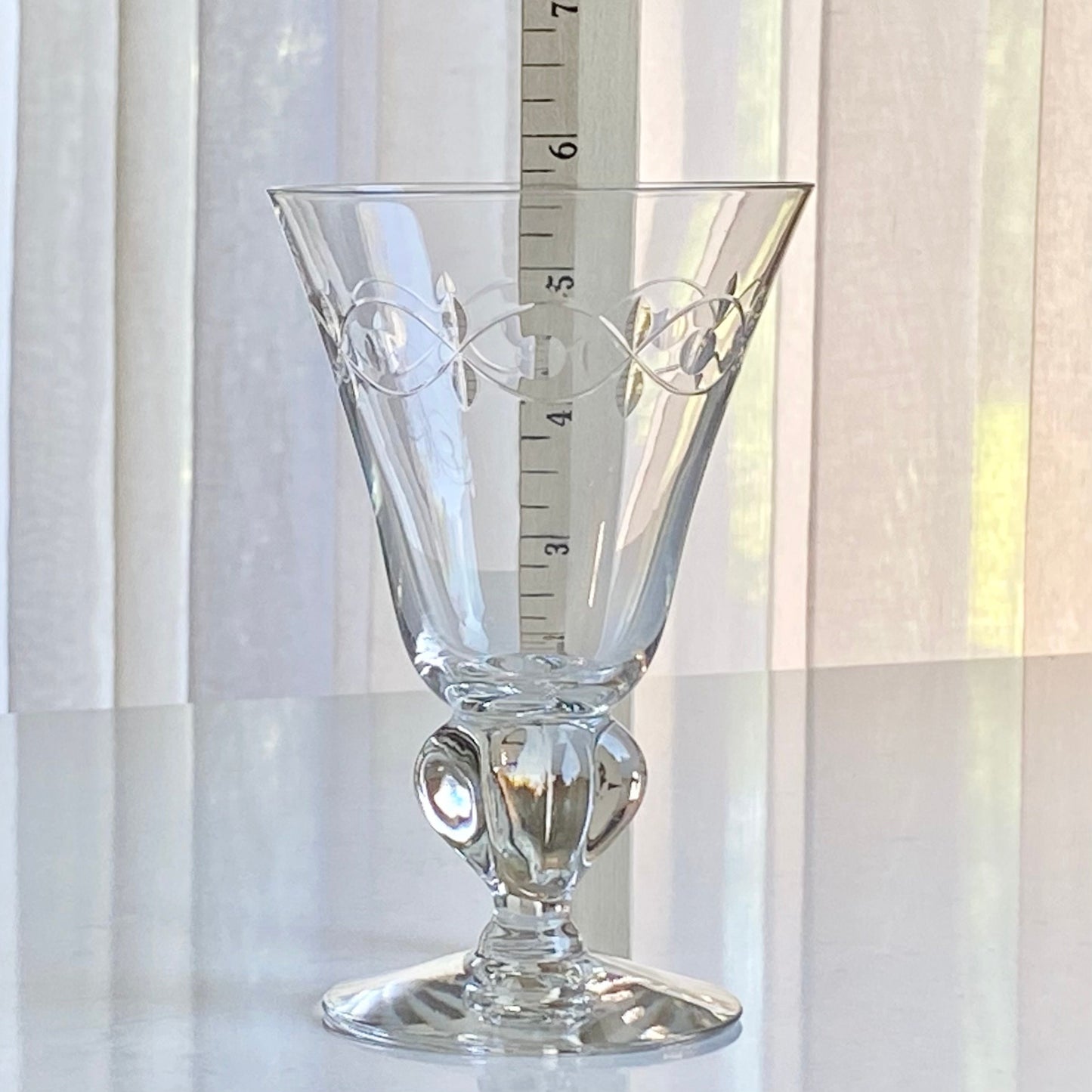 Vintage Seneca Provincial Dots and Swags Glasses - Set of 5