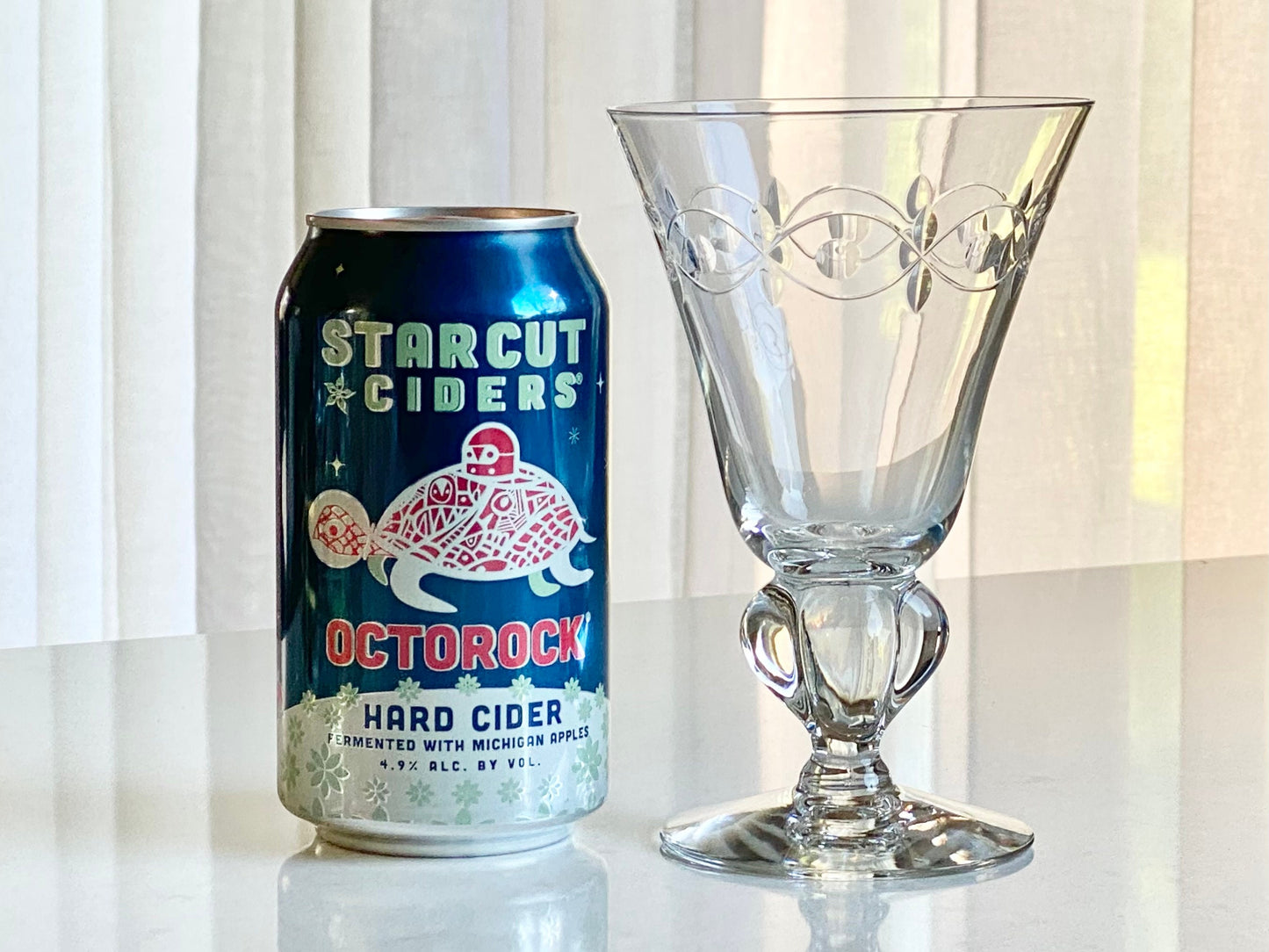 Vintage Seneca Provincial Dots and Swags Glasses - Set of 5