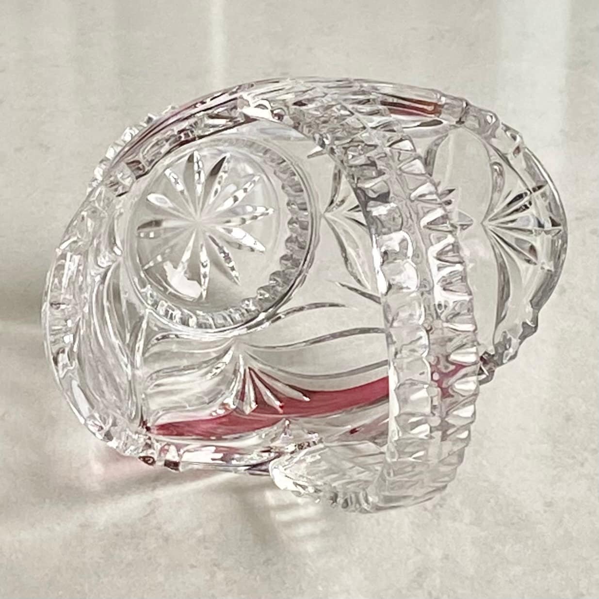 Vintage Hofbauer Ruby Collection Basket