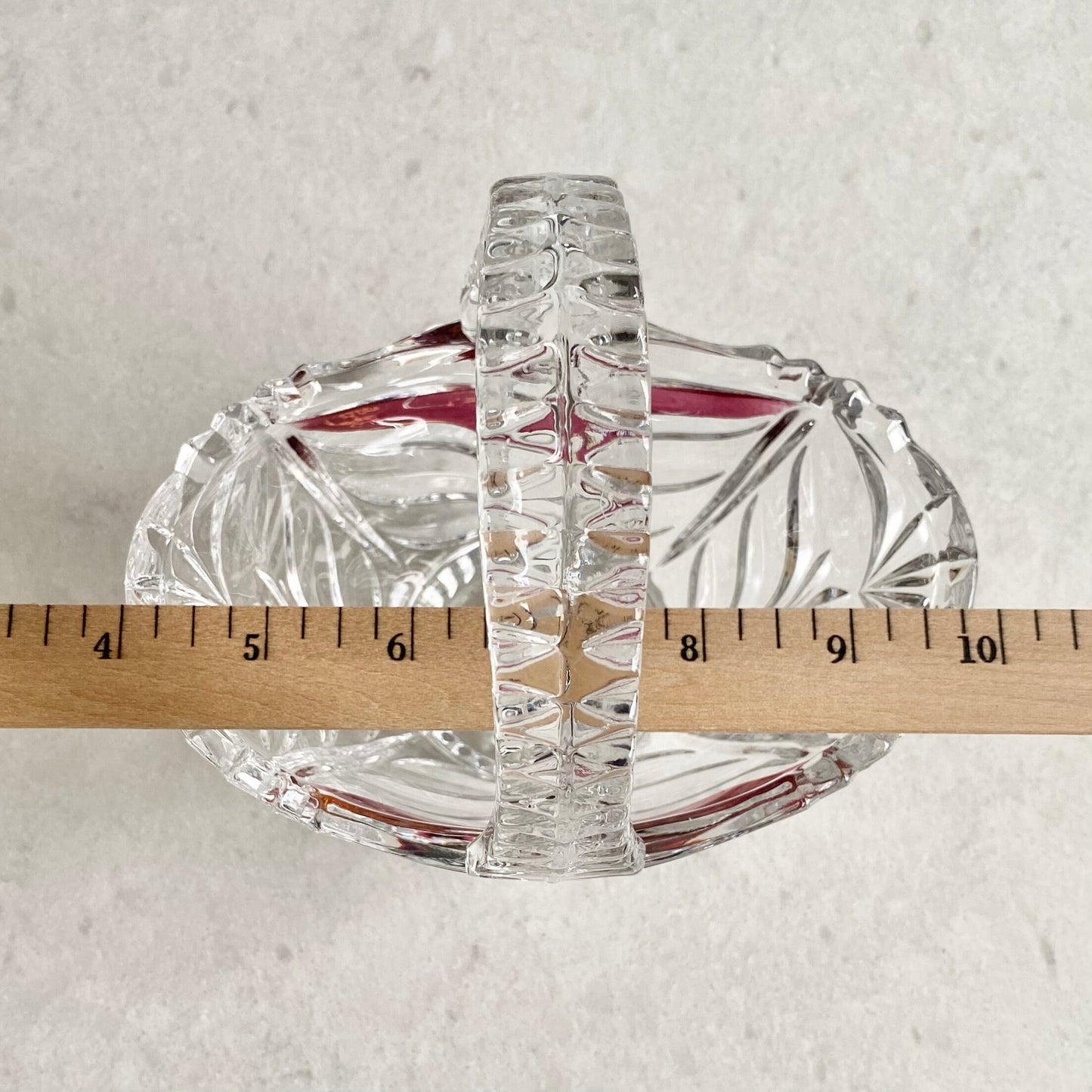 Vintage Hofbauer Ruby Collection Basket