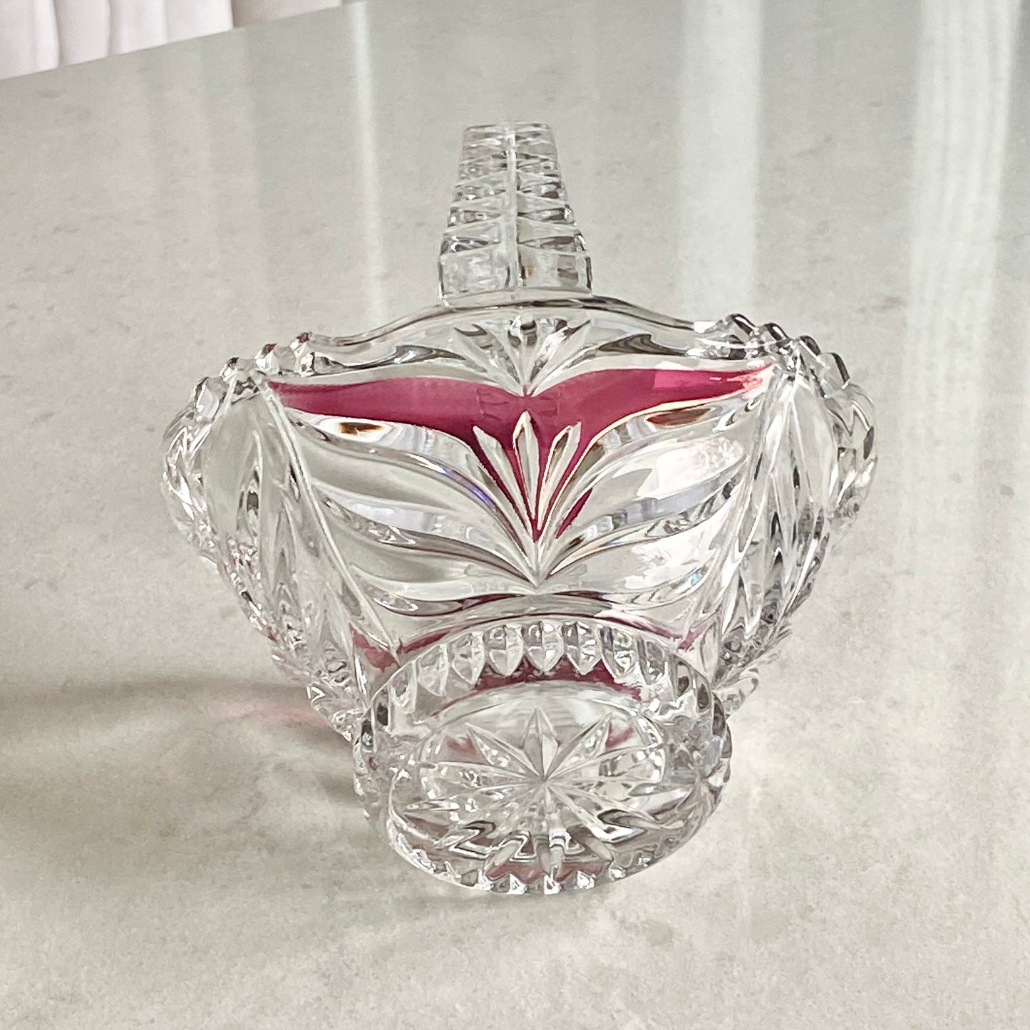 Vintage Hofbauer Ruby Collection Basket