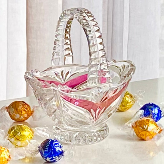 Vintage Hofbauer Ruby Collection Basket