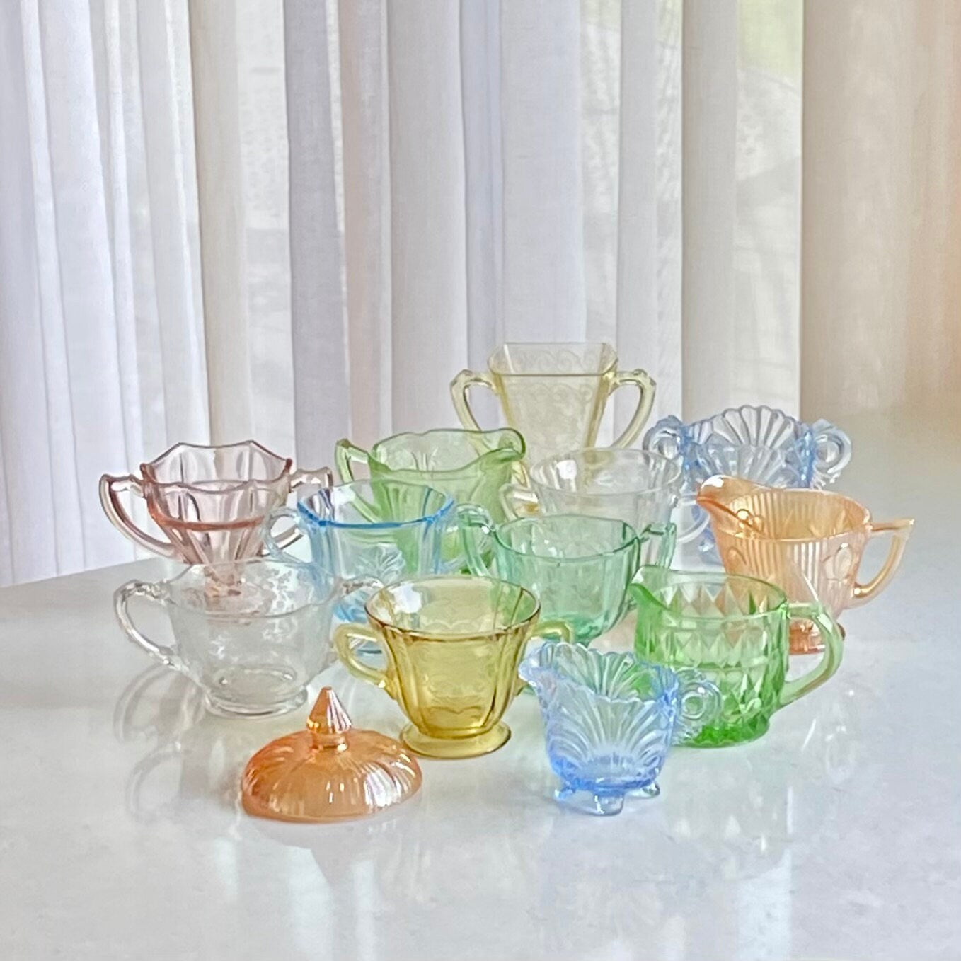 Vintage Sugar and Creamer Replacement Pieces, One-Offs, Odd Lots, Extras, Etc!