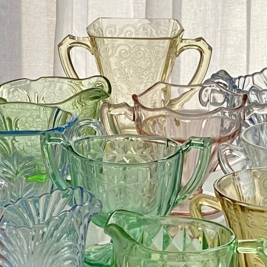 Vintage Sugar and Creamer Replacement Pieces, One-Offs, Odd Lots, Extras, Etc!