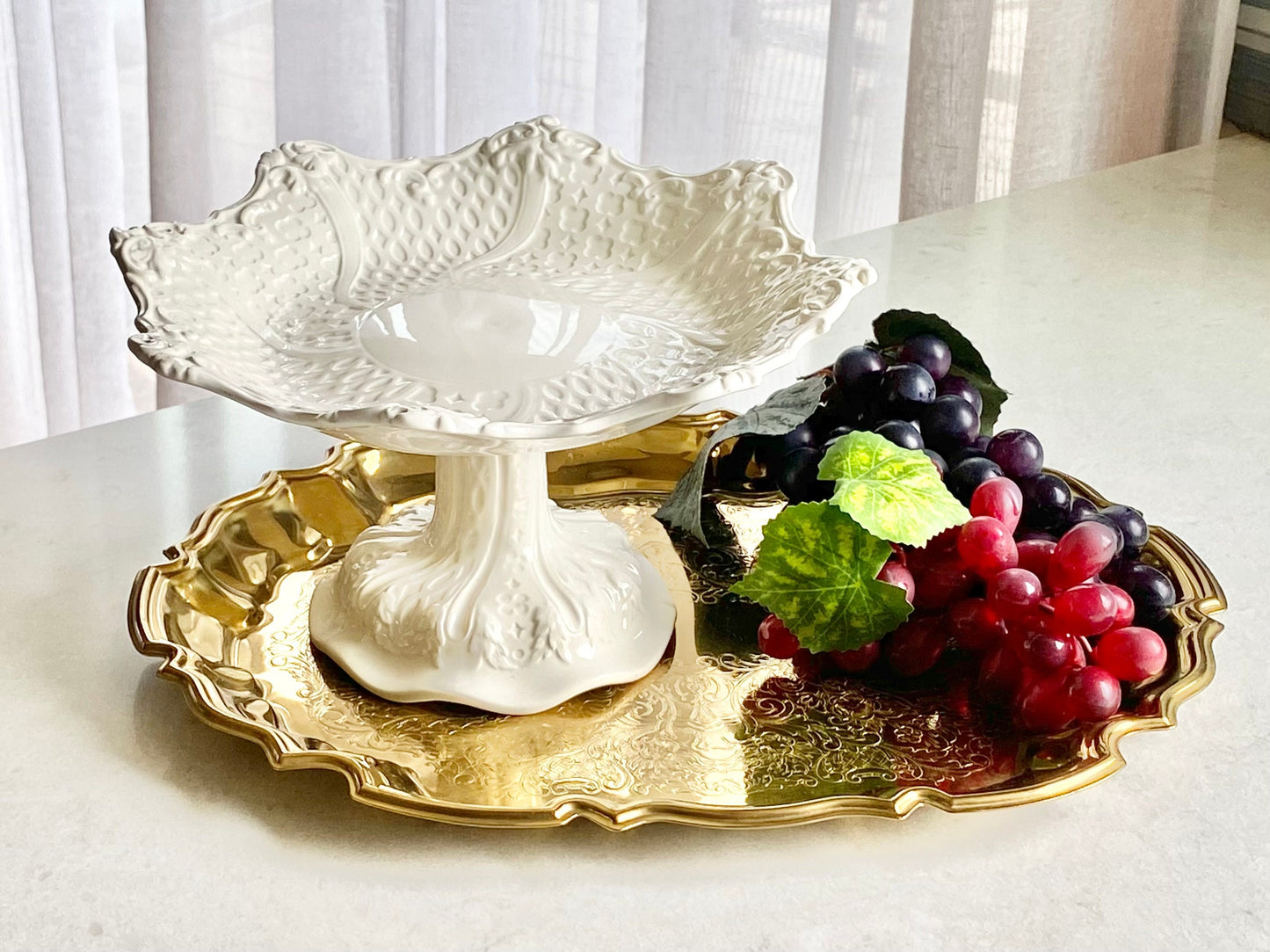 Vintage Spode Copeland Pedestal Dish / Compote