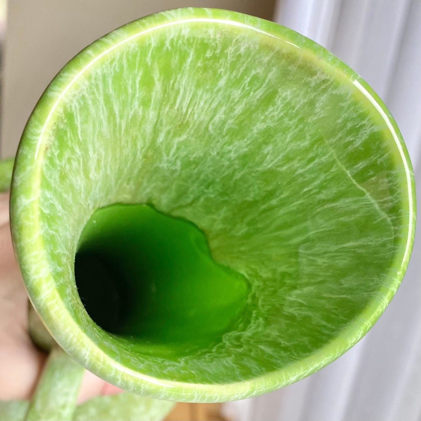 Vintage Royal Haeger Green Drip Glaze Pitcher / Vase