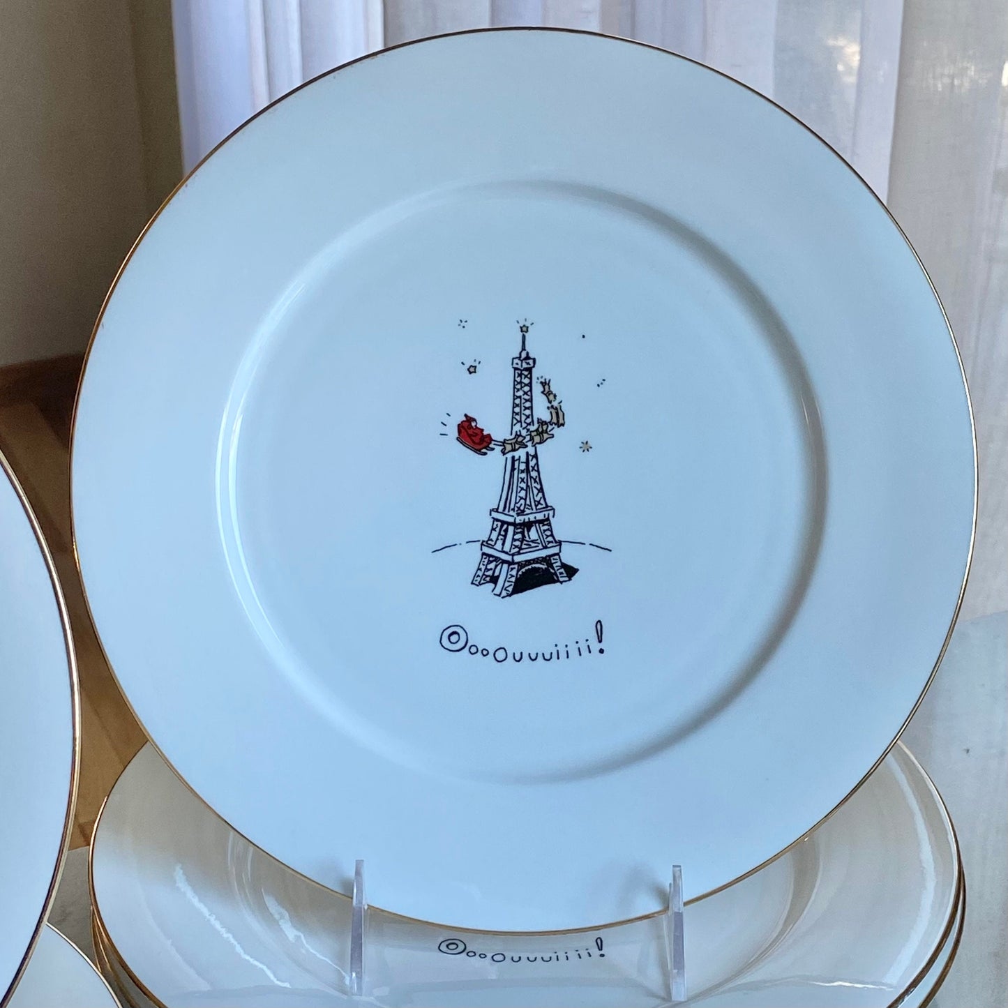 Vintage Dayton Hudson Merry Masterpieces Plates - Dinner and Salad Plates - International and American Collections