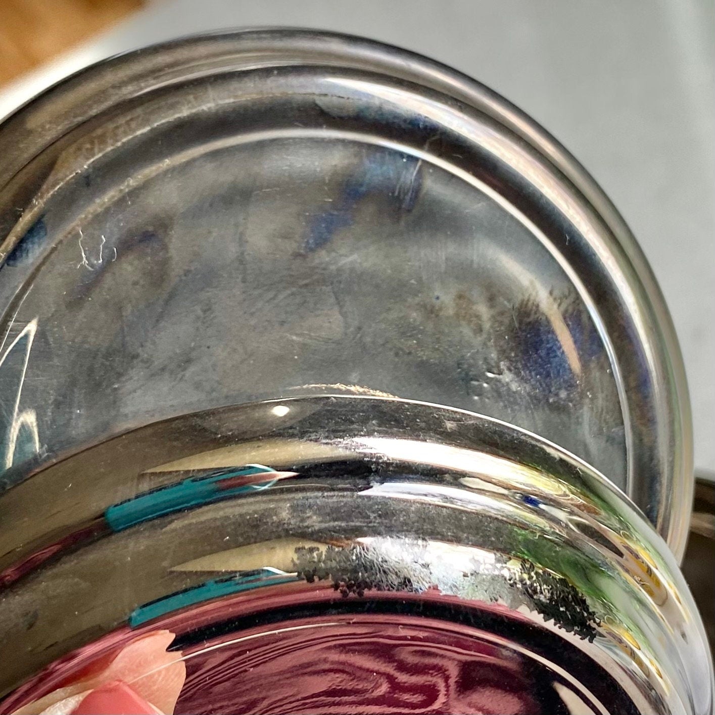 Vintage Kimiko Queen's Lusterware Guardian Drink Set with Four Tumblers, Caddy and Coasters