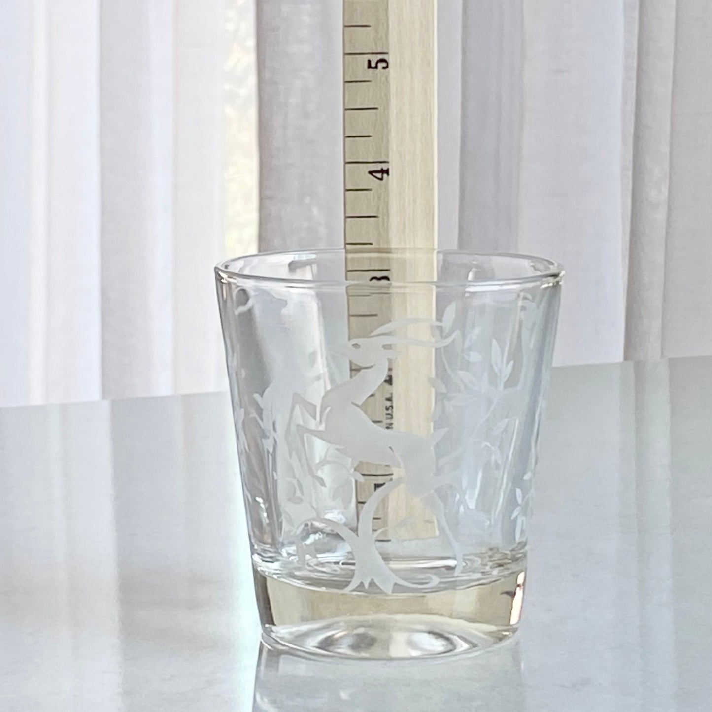 Vintage Federal Glass 8 ounce Gazelle Tumblers (circa 1951 - 1960) - Set of 8