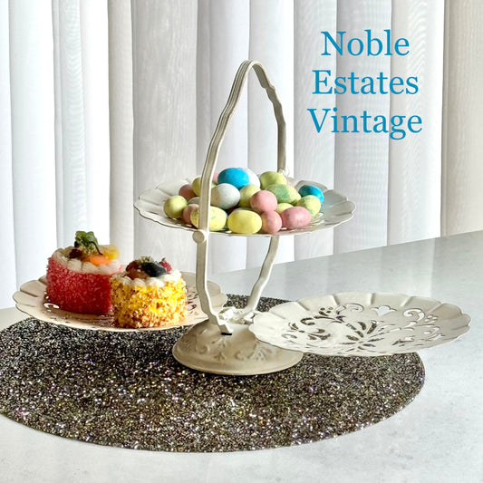 Vintage Three Tier Serving Stand