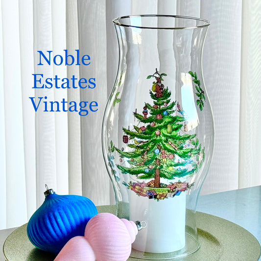 Vintage Spode 11-1/2 Inch Candle Hurricane