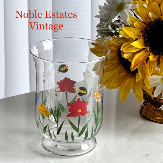 Vintage Hausen Ware Hand Painted Vase