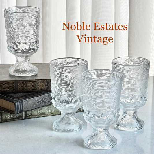 Vintage Brockway Monterey Glasses (circa 1970s)- Set of 4