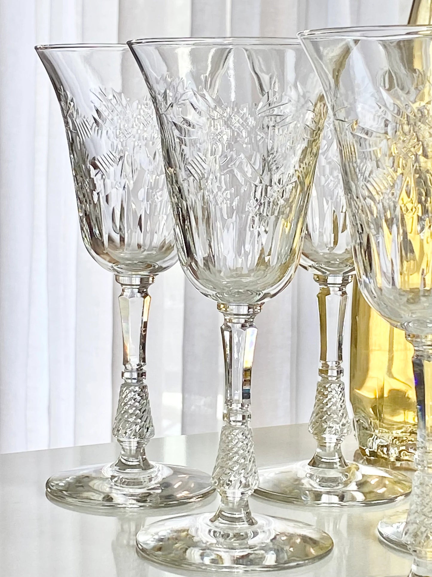 Vintage Rock Sharpe Dartelle Glasses - Set of 10 (Set #10E)