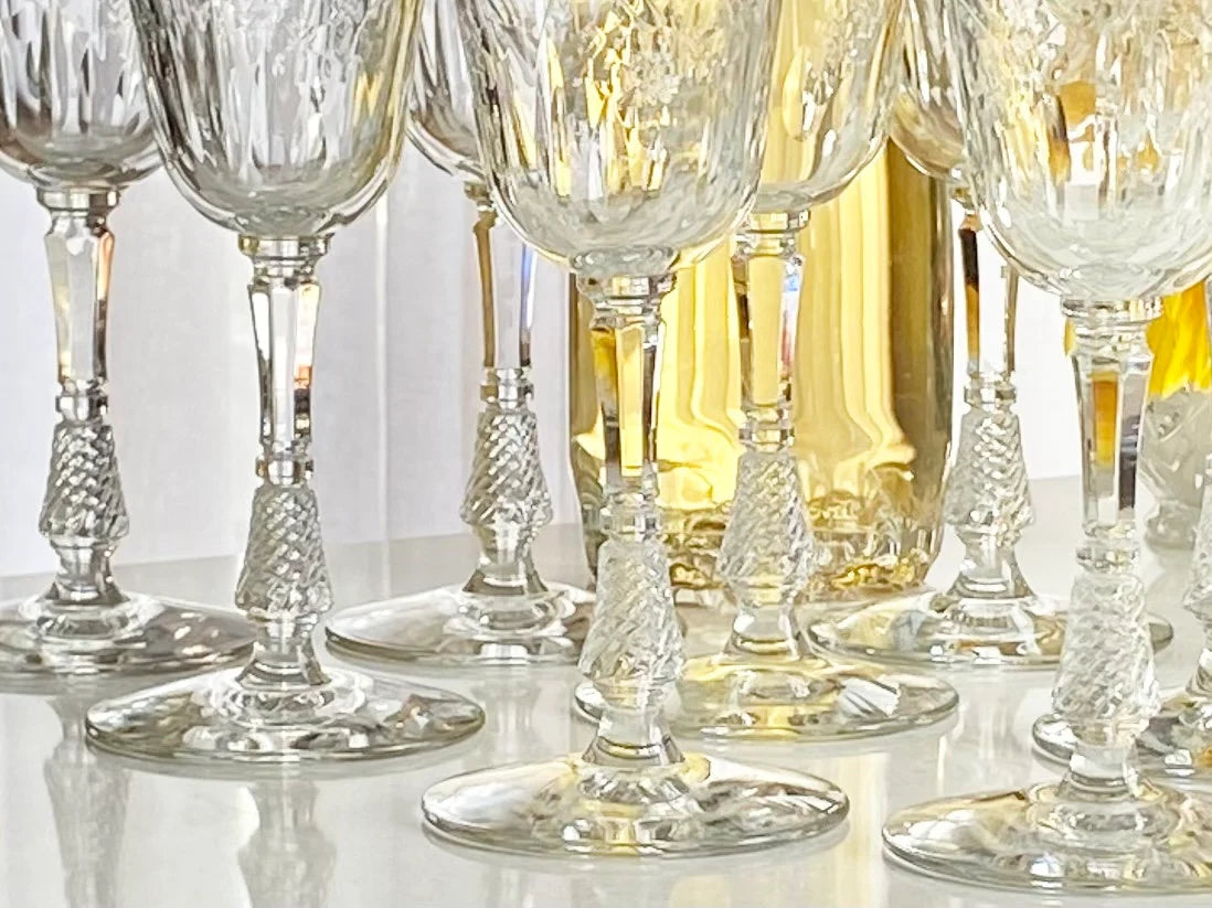 Vintage Rock Sharpe Dartelle Glasses - Set of 10 (Set #10E)