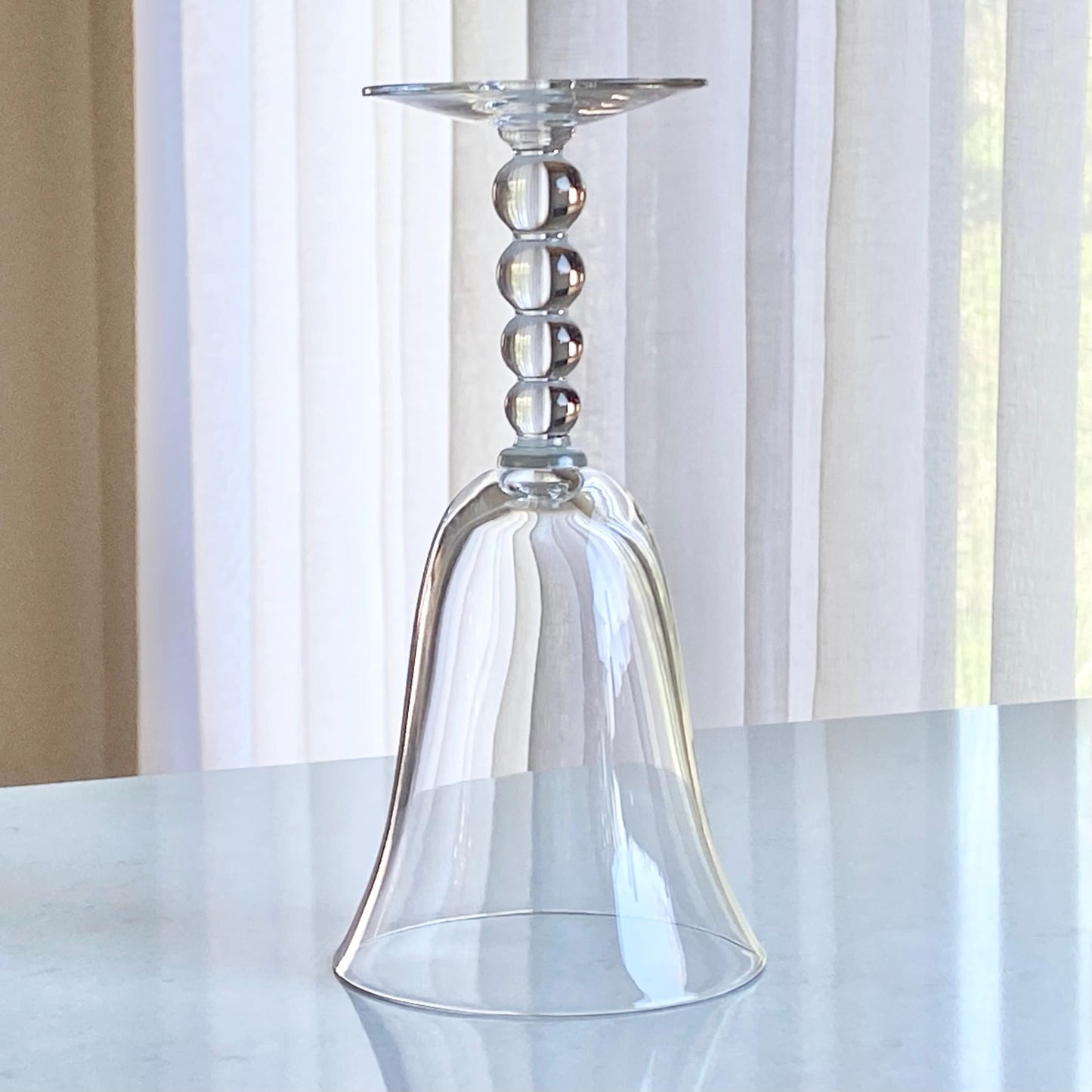 Vintage Imperial Candlewick Bubble Stem Glasses (circa 1936 - 1984) - 16 Available