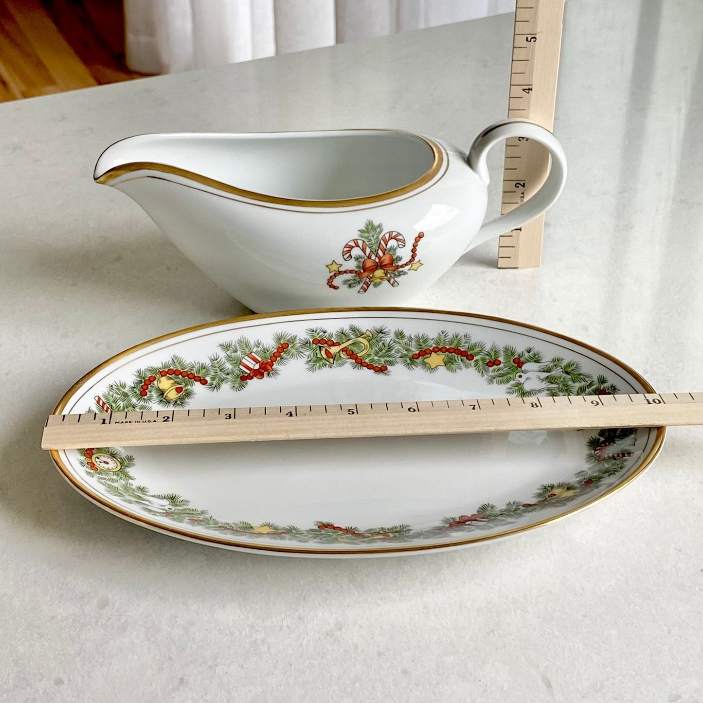 Vintage Fitz and Floyd St. Nicholas Serving Pieces (circa 1980 - 1996)