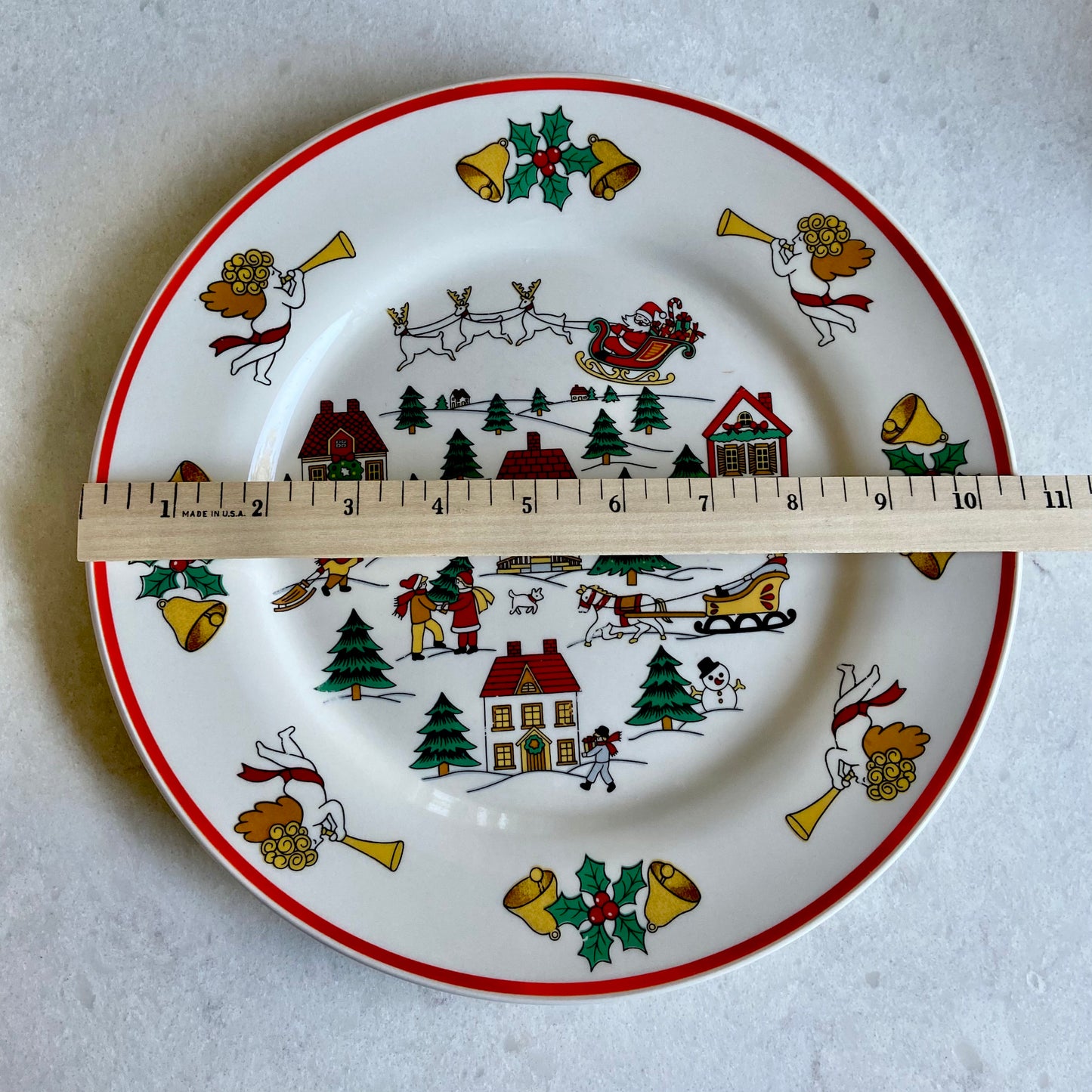 Vintage Jamestown The Joy of Christmas Dishes - Service for 4 (20 pieces total)