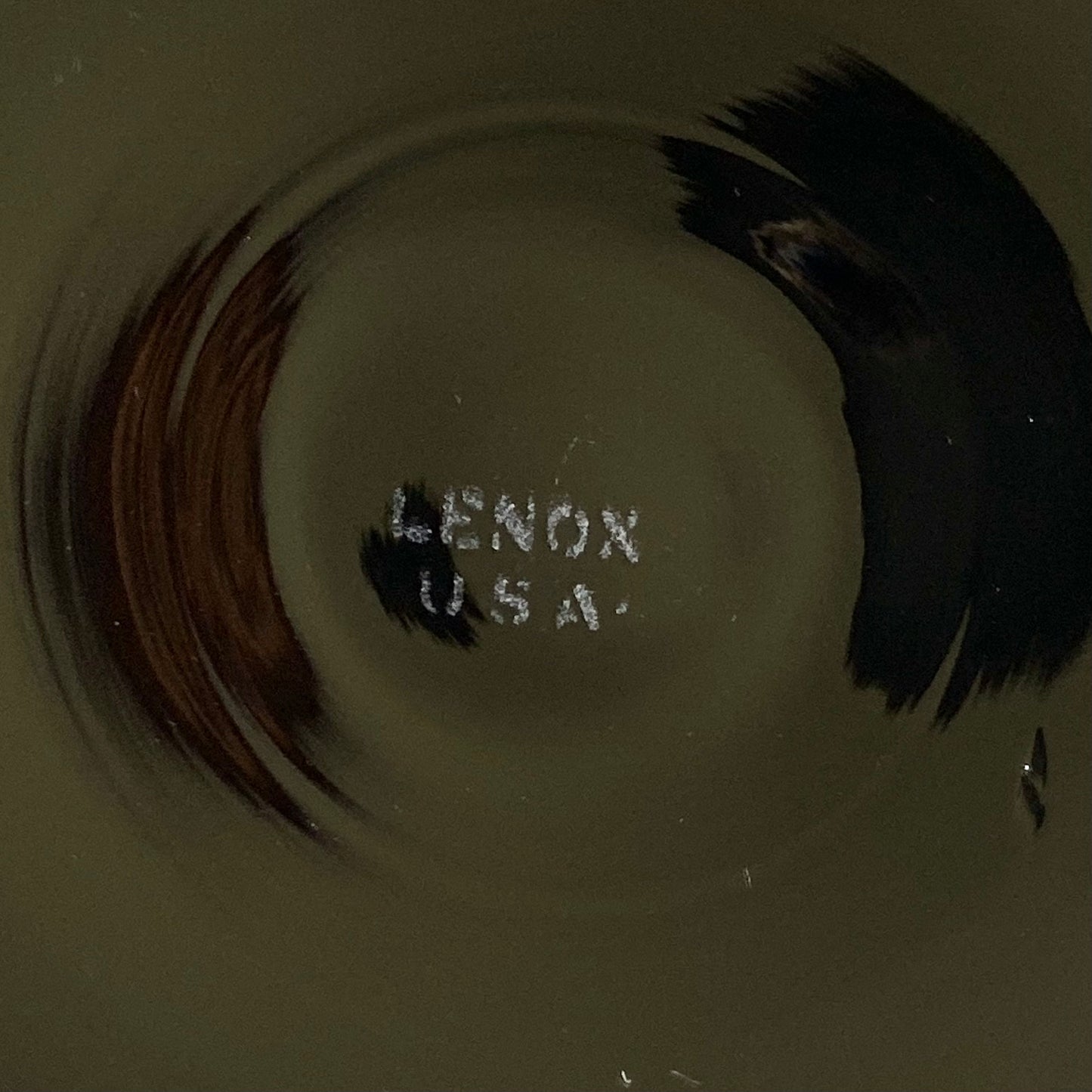 Vintage Lenox Midnight Mood Black Glasses (circa 1974 - 1982)  - Set of 12