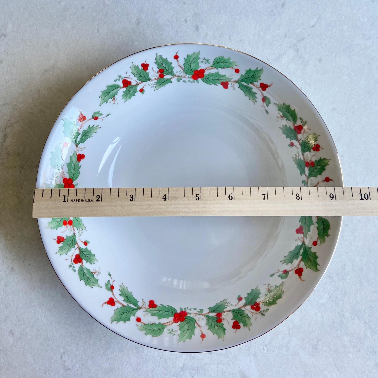 Vintage China Pearl Noel Serving Bowls - Two Available