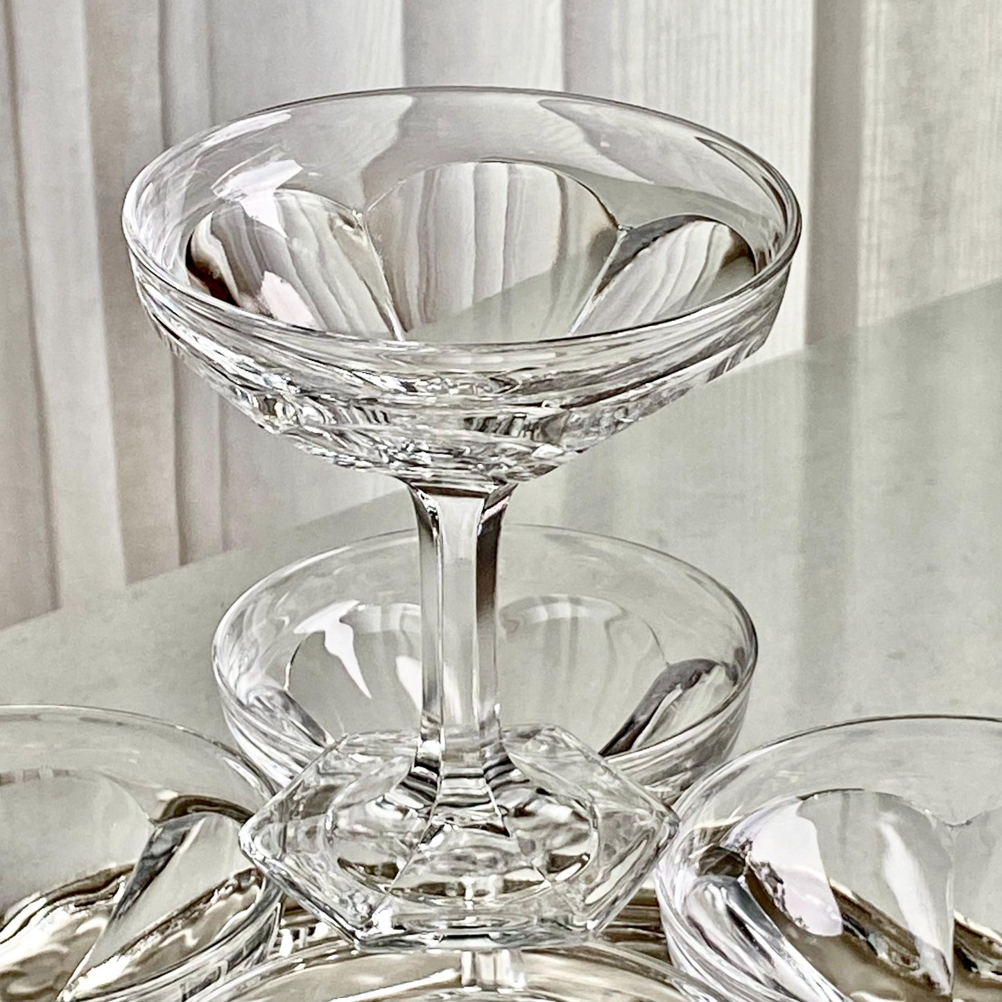 Vintage Heisey Fifth Avenue Colonial Glasses - Set of 8