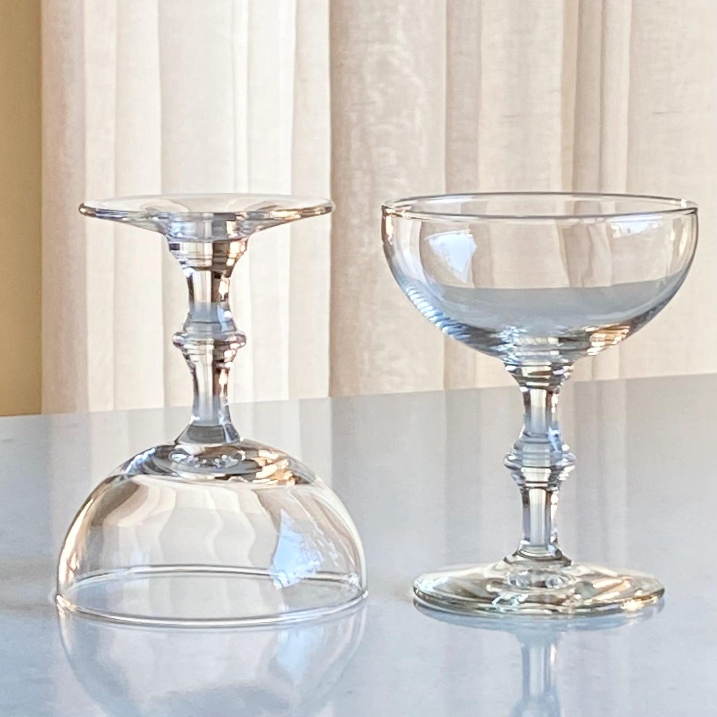 Vintage Libbey Georgian Glasses - Set of 7