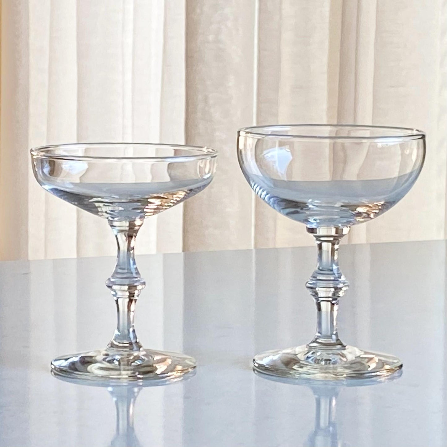 Vintage Libbey Georgian Glasses - Set of 7