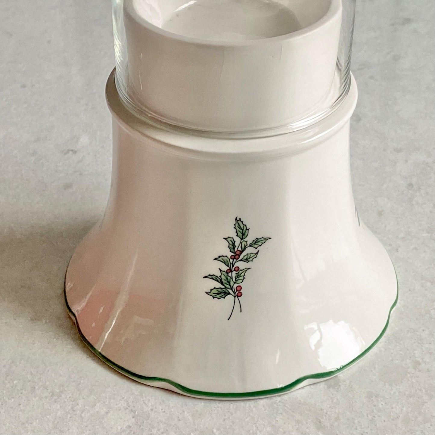 Vintage Nikko Hurricane Candle Lamp