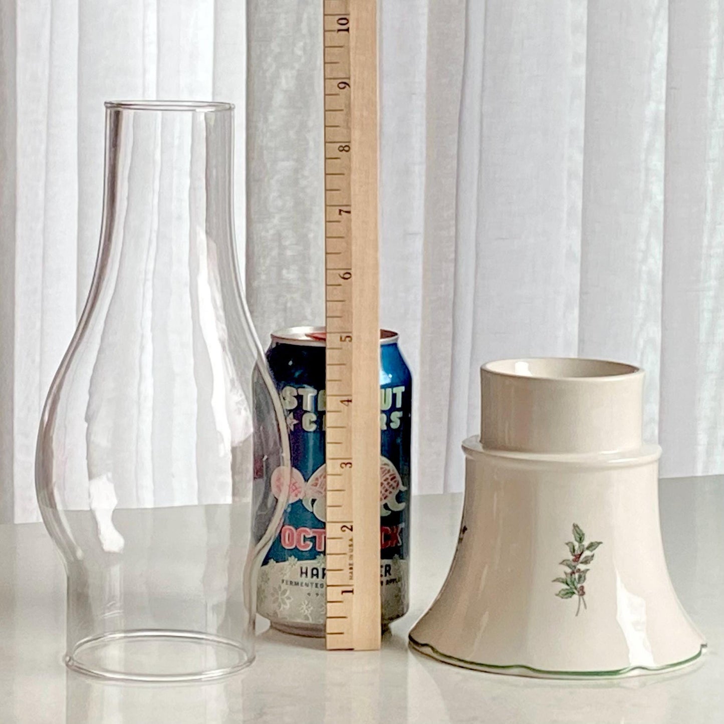 Vintage Nikko Hurricane Candle Lamp