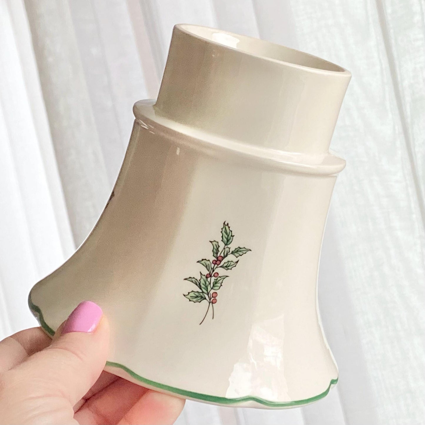 Vintage Nikko Hurricane Candle Lamp