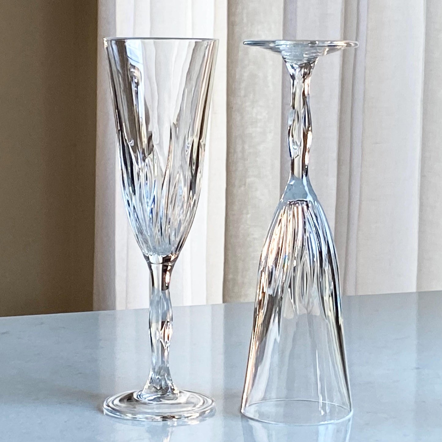 Vintage RCR Flame Glasses - Set of 4