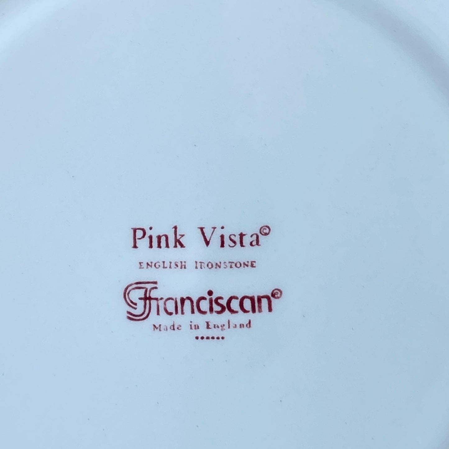 Vintage Franciscan Pink Vista Service for Four (circa 1983 - 1989) - 16 pieces total