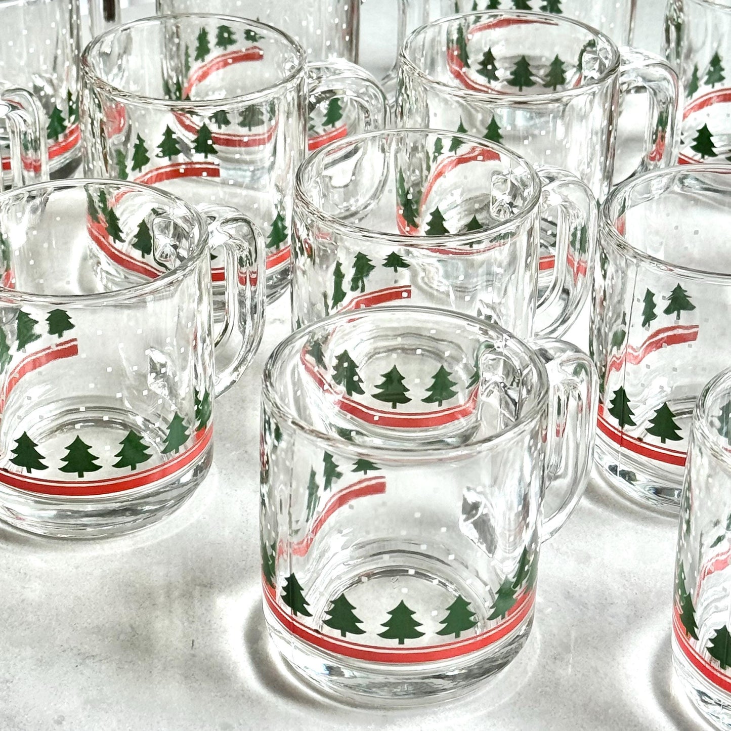 Vintage Libbey Winterland Mugs - 14 Available