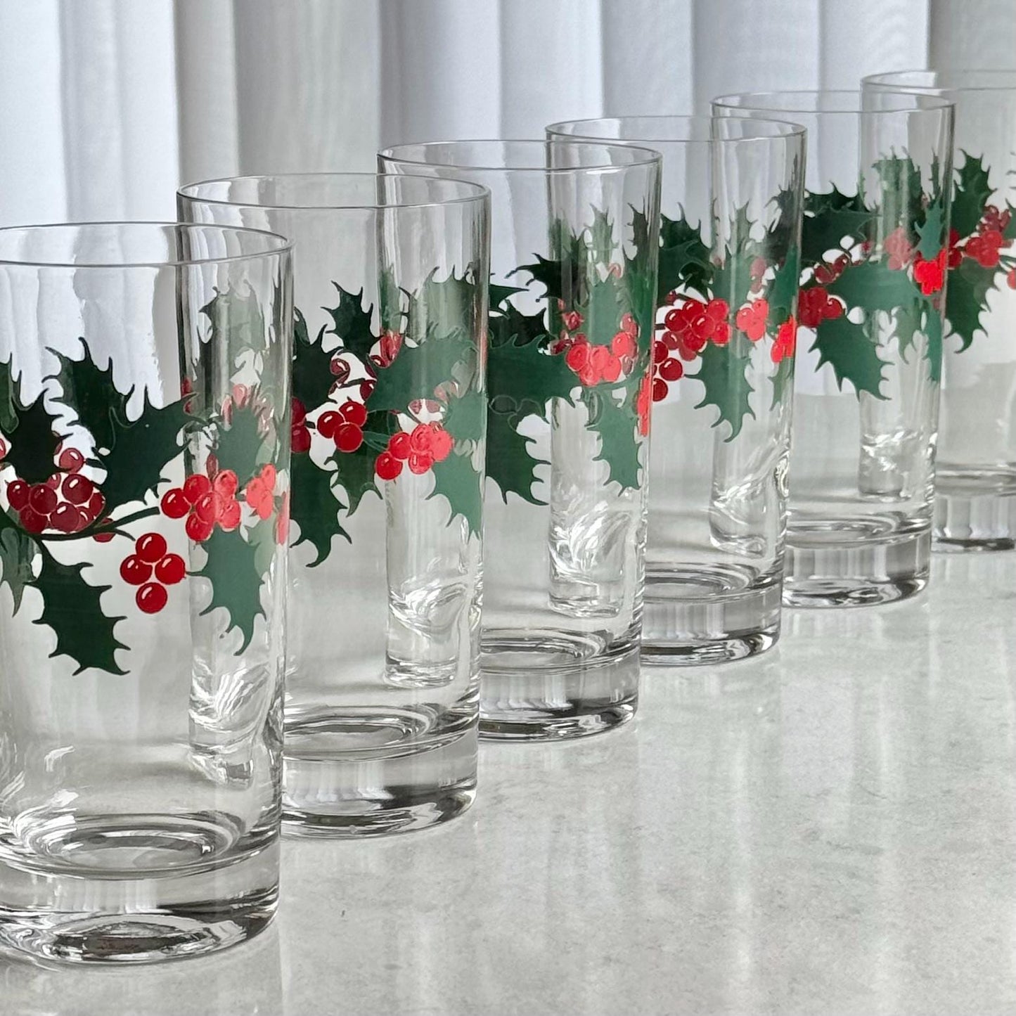 Vintage Rubel and Co. Moderne  Glasses - Set of 6