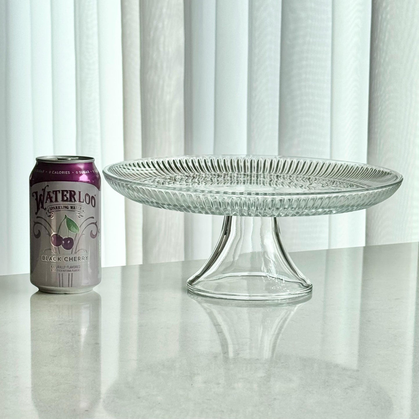 Vintage Anchor Hocking Wexford 11 Inch Cake Stand (circa 1962 - 1998)