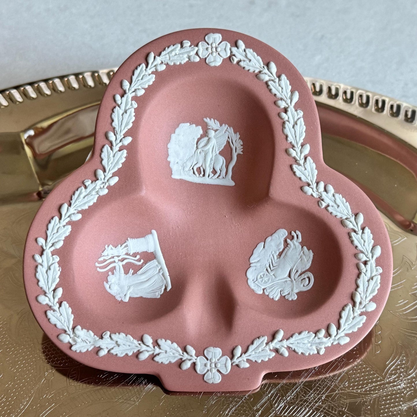 Vintage Wedgwood Cream on Terra Cotta Bridge Set - 4 Pieces