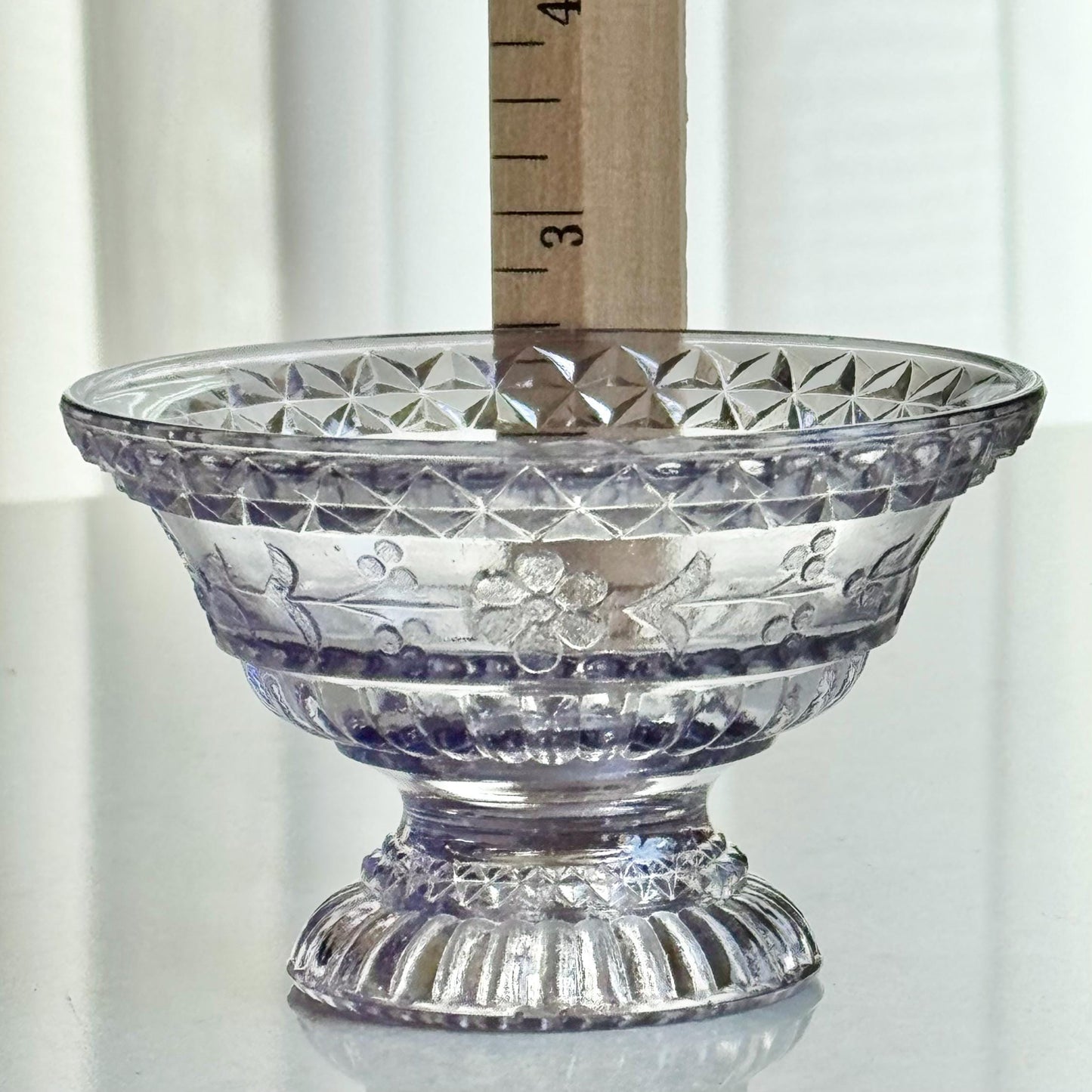 Vintage Adams and Company Wildflower 4 Inch Bowls (circa late 1800s / early 1900s)  - Set of 6